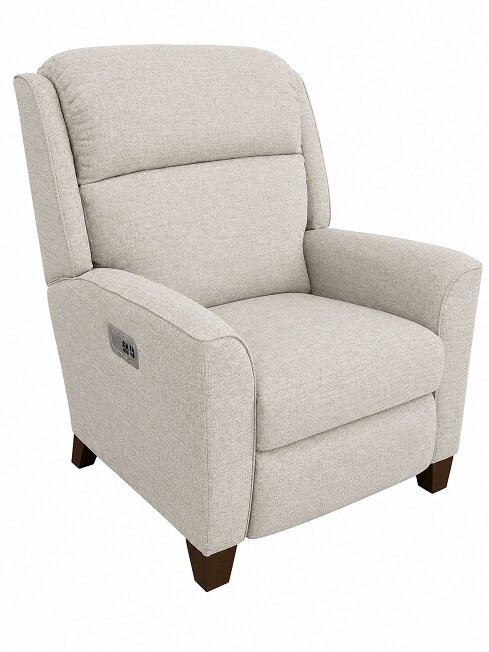 rheeves flax high leg power recliner w/headrest Rheeves Flax High Leg Power Recliner w/Headrest - Image 1