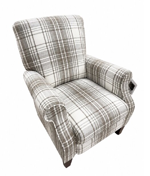 charlotte driftwood high leg reclining chair Charlotte Driftwood High Leg Reclining Chair - Image 1