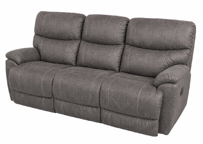 trouper ink reclining sofa (copy) Trouper Ink Reclining Sofa W/ Drop Down Table - Image 1