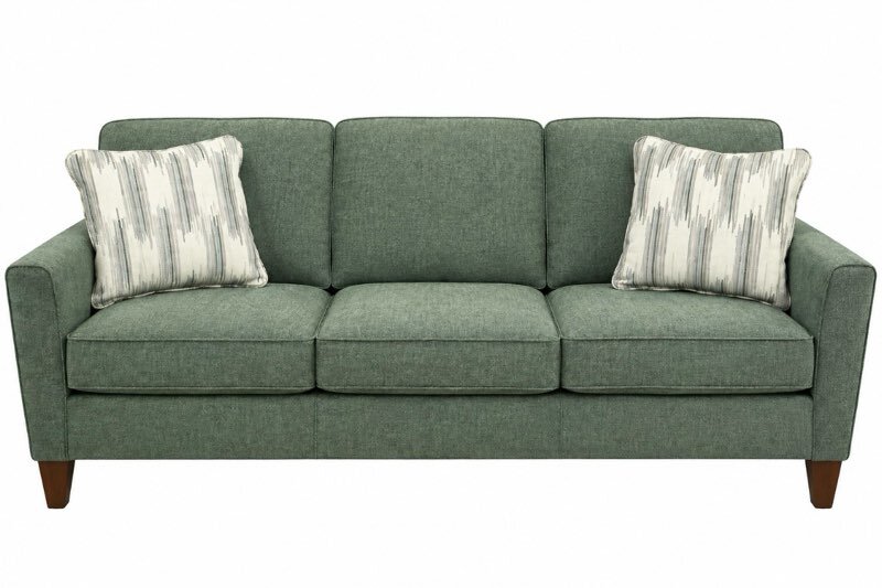 collegedale dexter eucalyptus sofa w/spring pillows Collegedale Dexter Eucalyptus Sofa w/Spring Pillows - Image 1